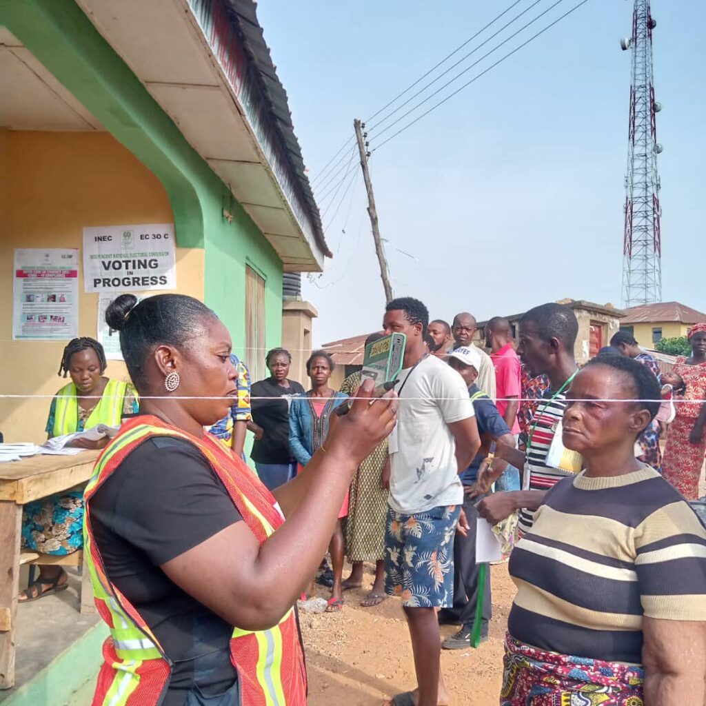 Voting in Anambra Soludo