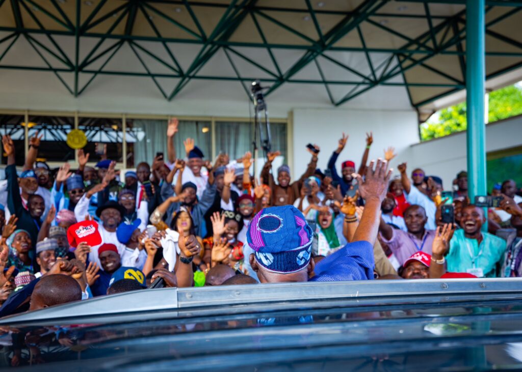 Tinubu on his return