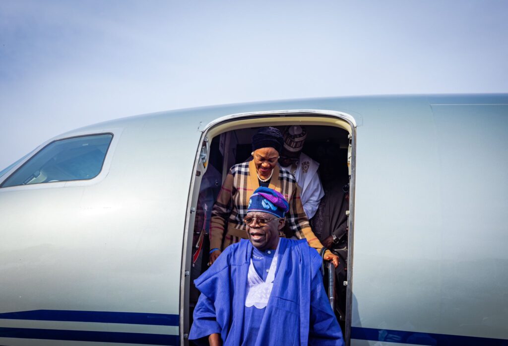 Tinubu returns