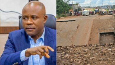Bridge collapse in Enugu Governor Mbah asks FG to grant federal road concessions to states 860x502 1