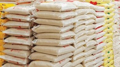 Police in Enugu detain a man who stole 18 eighteen bags of rice.
