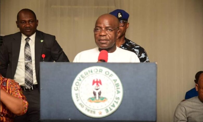 Otti requests Abia University look into students' protests.