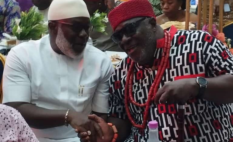 At the wedding of Chief Okey Ikoro's(Osunmanu) daughter