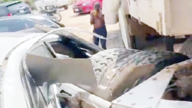 Truck smashes into residential building in Anambra, causing panic