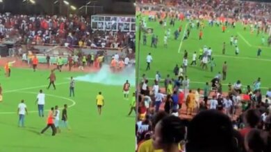 Drama as Rangers, Enyimba match abandoned after pitch invasion